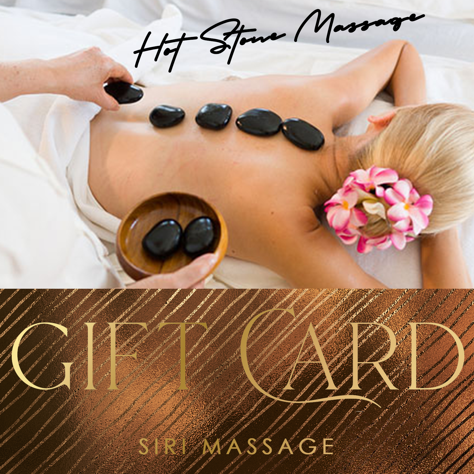 Hot Stones Massage (Gift Card)