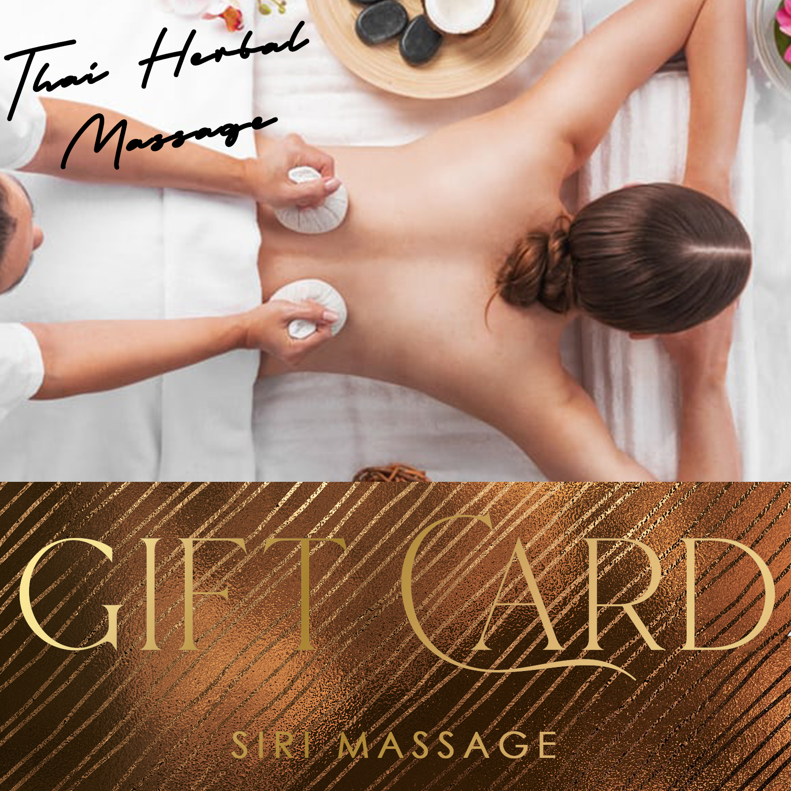 Thai Herbal Compress Massage (Gift Card)